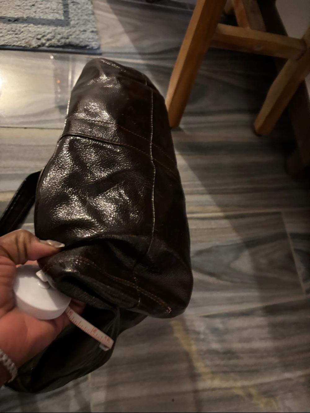 Coach Black Leather Hobo Bag - Picture 8 of 14